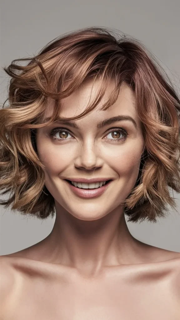 30+ Images of Wavy Short Hair Women That Will Inspire Your Next Look