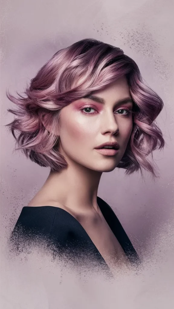 30+ Images of Wavy Short Hair Women Aesthetic for a Trendy Look