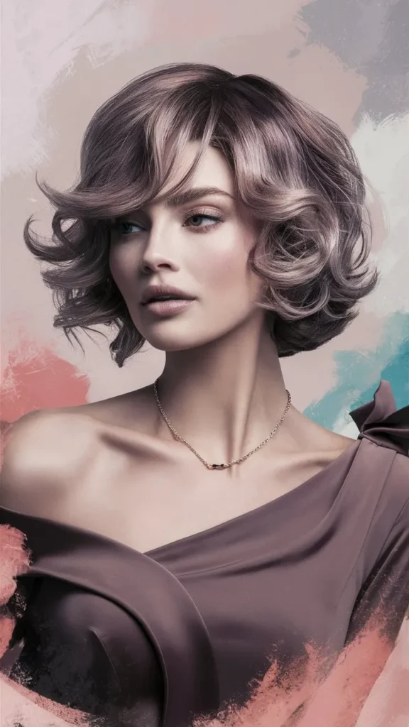 30+ Images of Wavy Short Hair Women Aesthetic for a Trendy Look