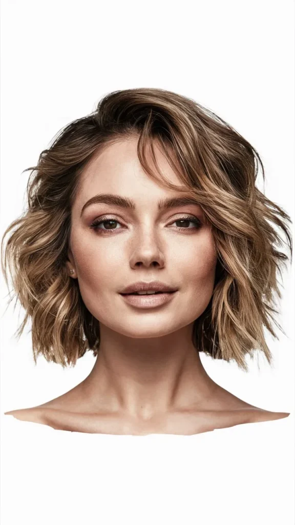 30+ Images of Wavy Short Hair Women Aesthetic for a Trendy Look