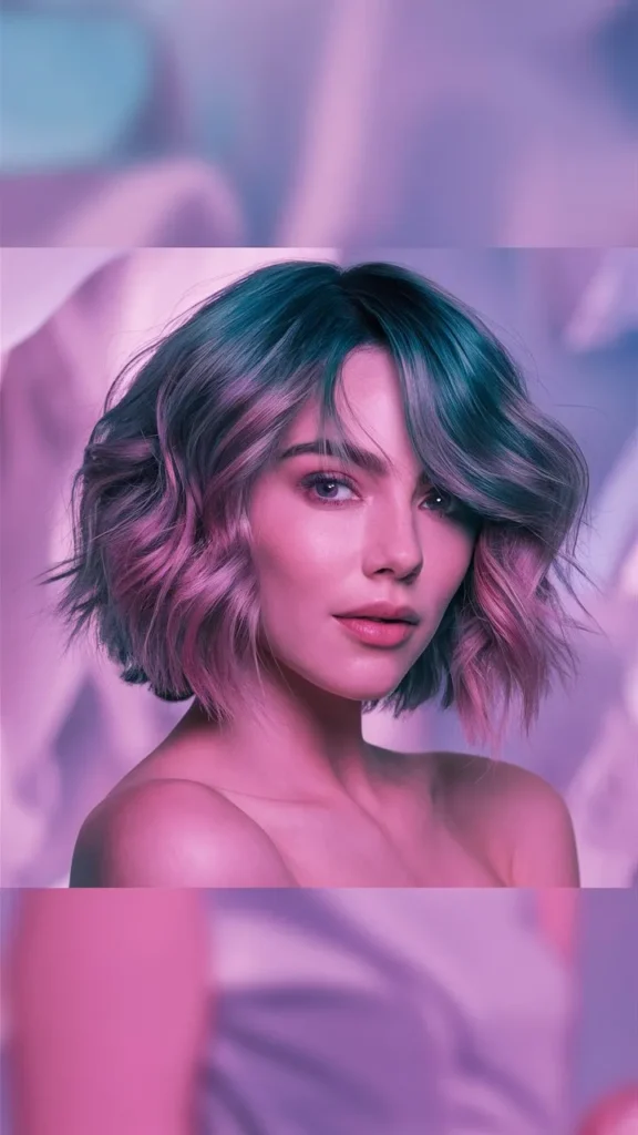 30+ Images of Wavy Short Hair Women Aesthetic for a Trendy Look