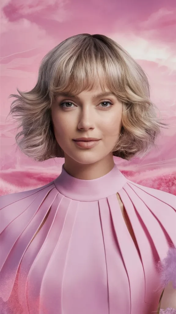 30+ Images of Wavy Short Hair Women Aesthetic for a Trendy Look