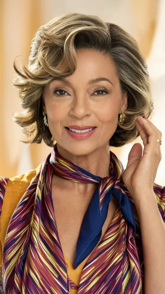 30+ Images of Wavy Short Hair Women Over 50 That Are Stylish and Sophisticated