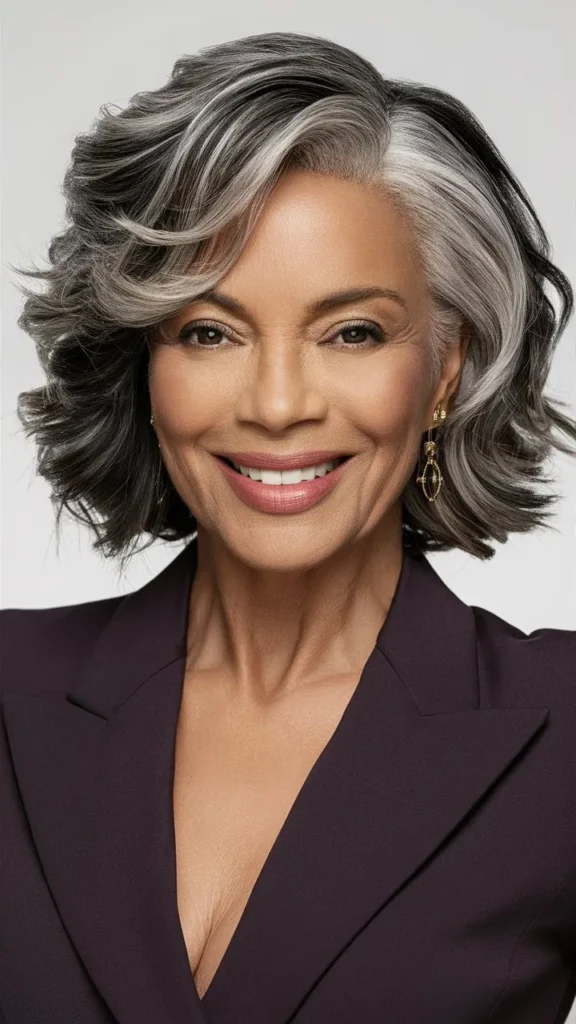 30+ Images of Wavy Short Hair Women Over 50 That Are Stylish and Sophisticated