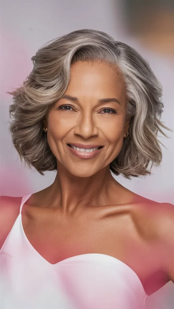 30+ Images of Wavy Short Hair Women Over 50 That Are Stylish and Sophisticated