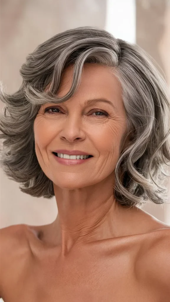 30+ Images of Wavy Short Hair Women Over 50 That Are Stylish and Sophisticated