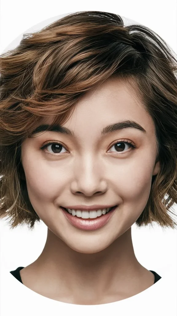 30+ Stunning Images of Short Wavy Asian Hair Women: Trendy Hairstyles to Try