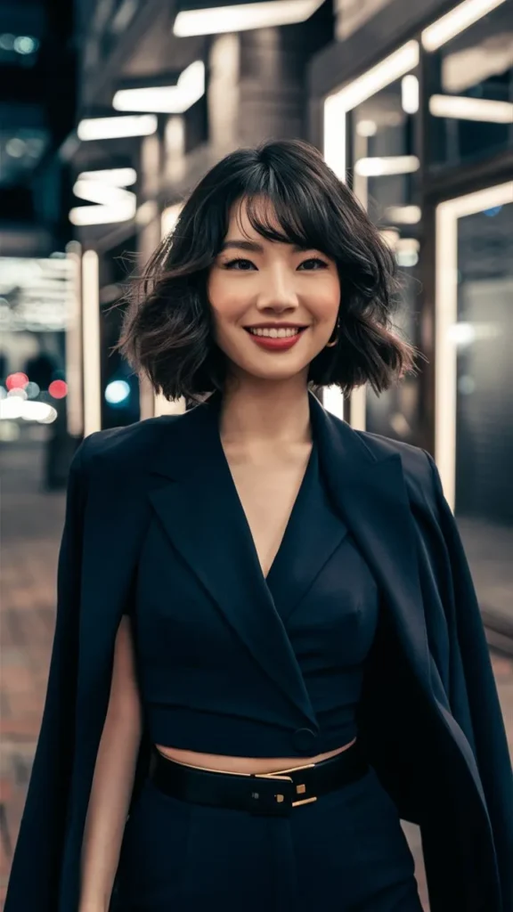 30+ Stunning Images of Short Wavy Asian Hair Women: Trendy Hairstyles to Try