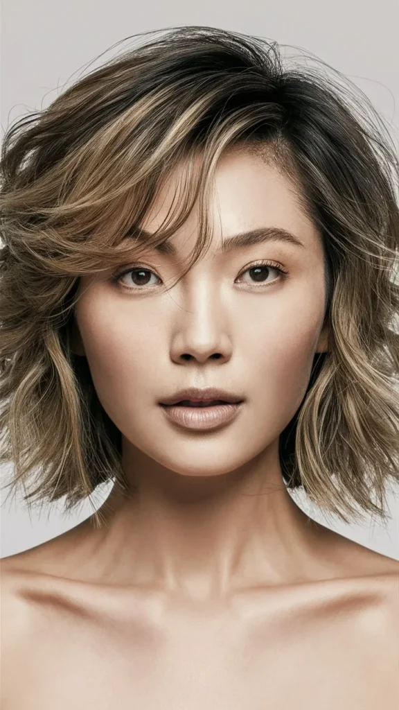 30+ Stunning Images of Short Wavy Asian Hair Women: Trendy Hairstyles to Try