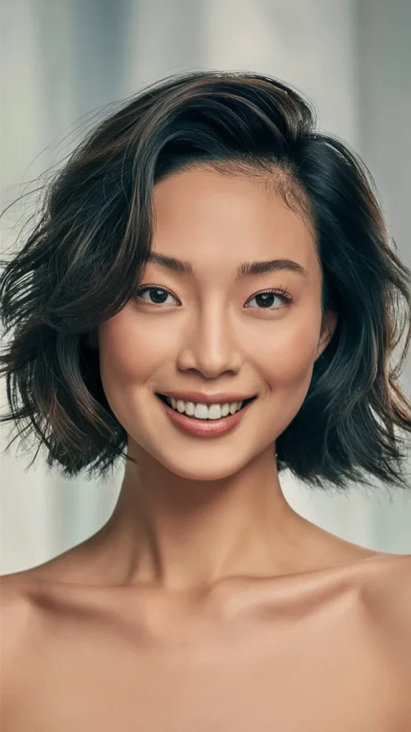 30+ Stunning Images of Short Wavy Asian Hair Women: Trendy Hairstyles to Try