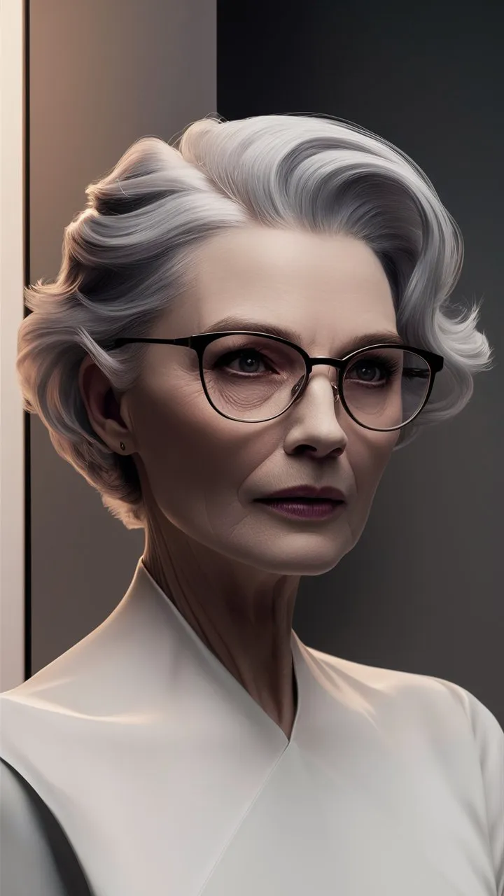 30+ Stunning Images of Short Hair for Older Women with Glasses and Wavy Styles