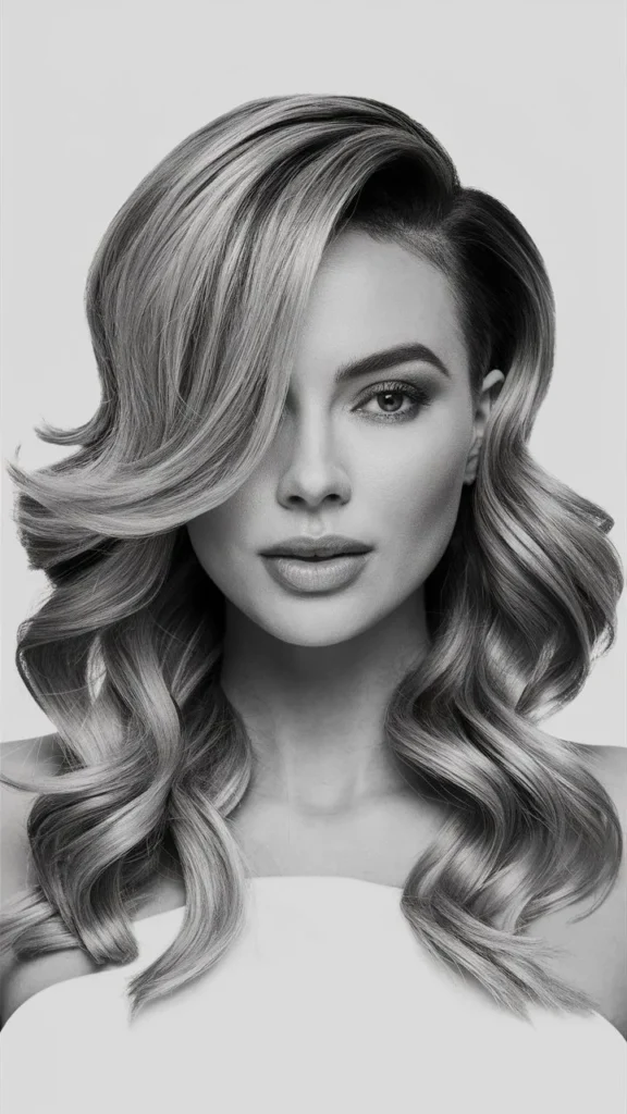 30+ Gorgeous Images of Short Sides Long Top Hair for Women with Wavy Styles