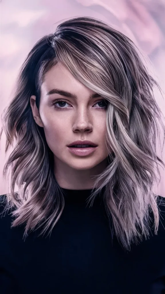 30+ Gorgeous Images of Short Sides Long Top Hair for Women with Wavy Styles