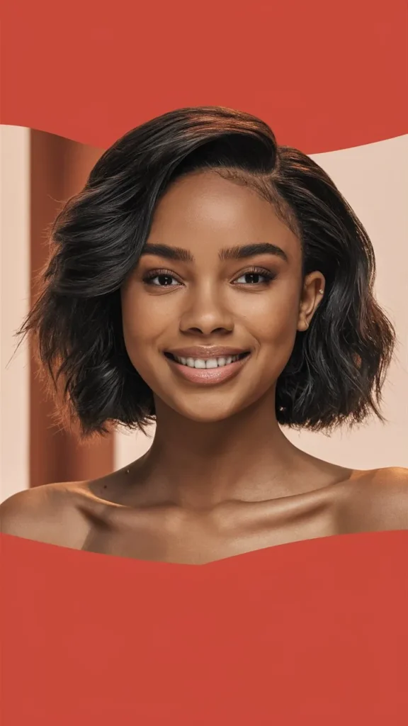 30+ Stunning Images of Short Wavy Hair for African American Black Women