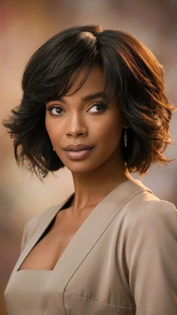 30+ Stunning Images of Short Wavy Hair for African American Black Women