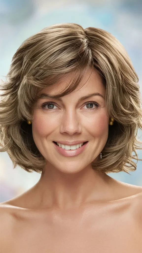 30+ Gorgeous Images of Short Wavy Hair with Layers for Women