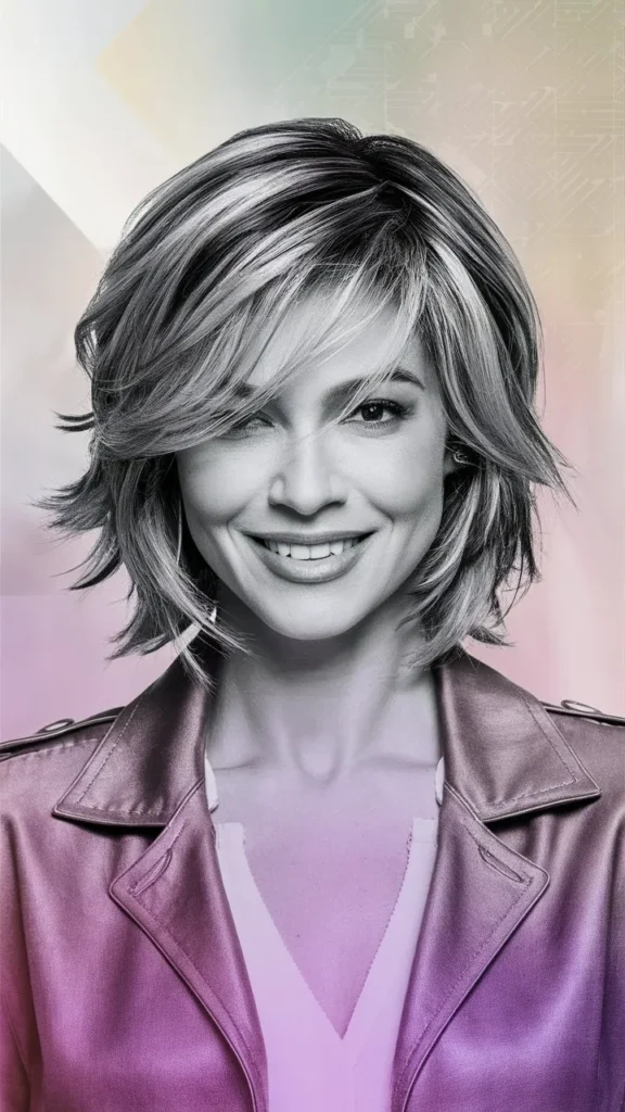 30+ Gorgeous Images of Short Wavy Hair with Layers for Women