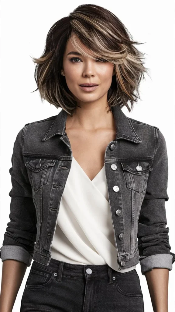 30+ Gorgeous Images of Short Wavy Hair with Layers for Women