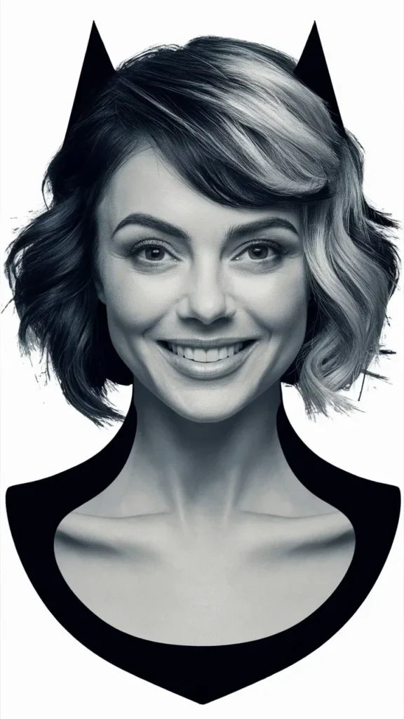 30+ Trendy Images of Short Wavy Wolf Cut Hairstyles for Women