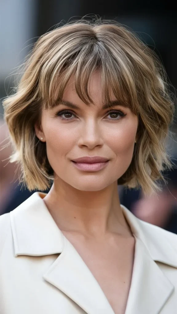 30+ Images of Low-Maintenance Short Haircuts for Women with Wavy Hair