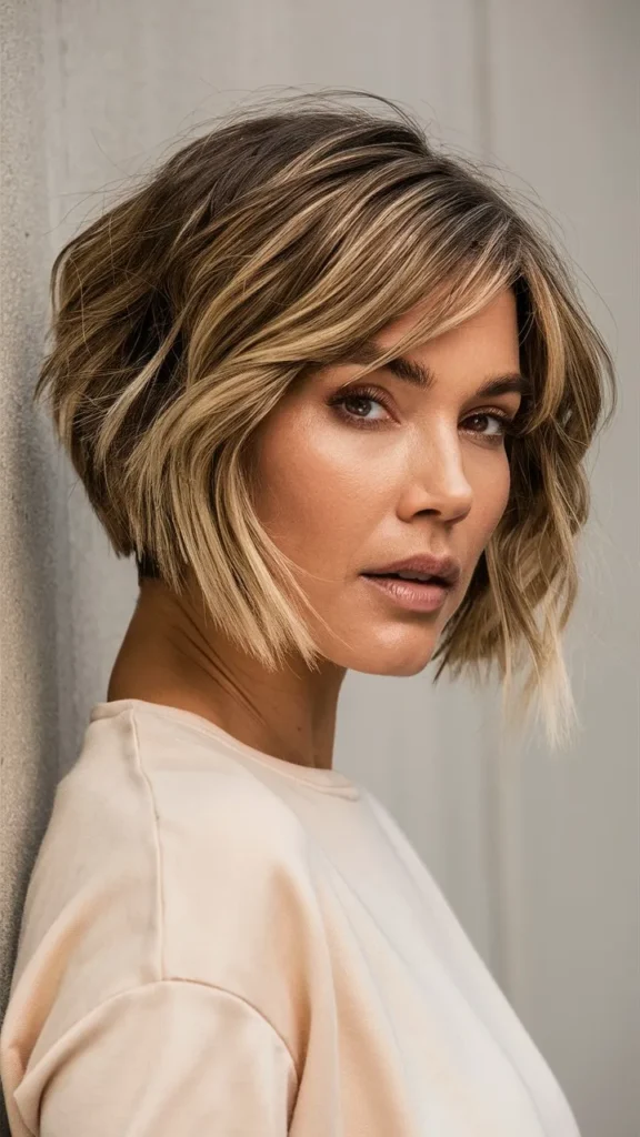 30+ Images of Low-Maintenance Short Haircuts for Women with Wavy Hair