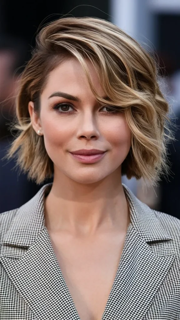 30+ Images of Low-Maintenance Short Haircuts for Women with Wavy Hair