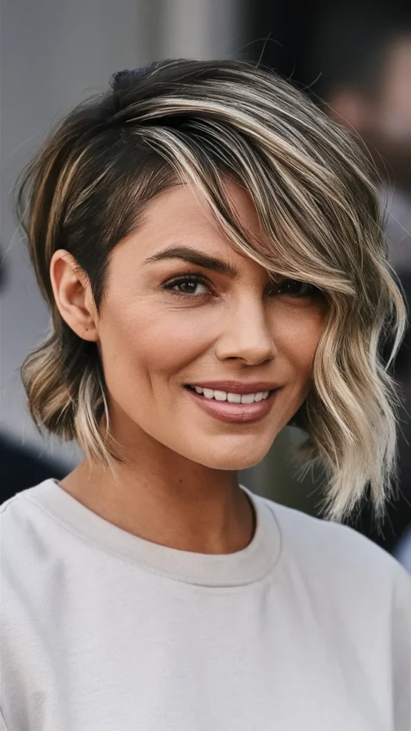 30+ Images of Low-Maintenance Short Haircuts for Women with Wavy Hair