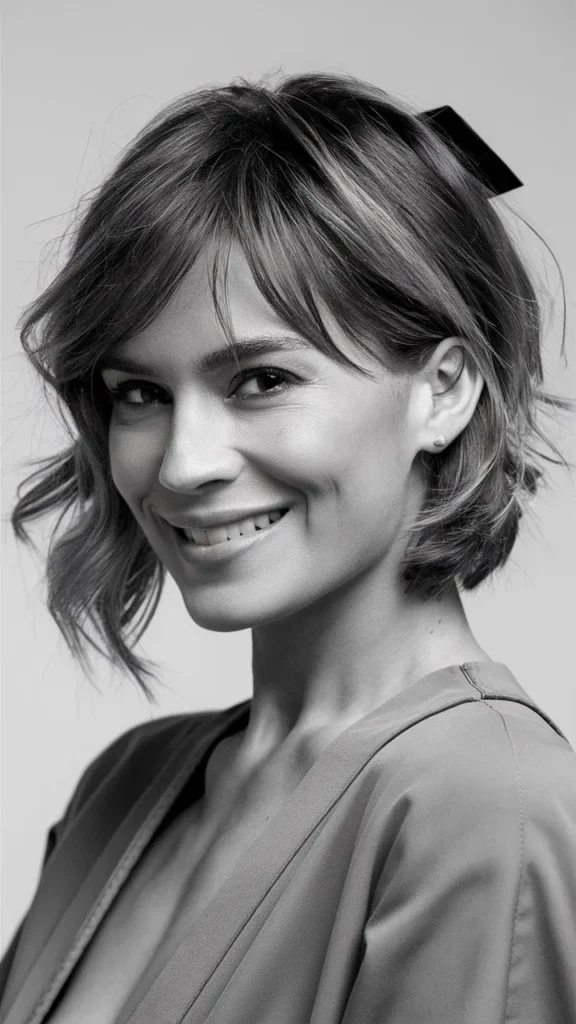 30+ Images of Low-Maintenance Short Haircuts for Women with Wavy Hair