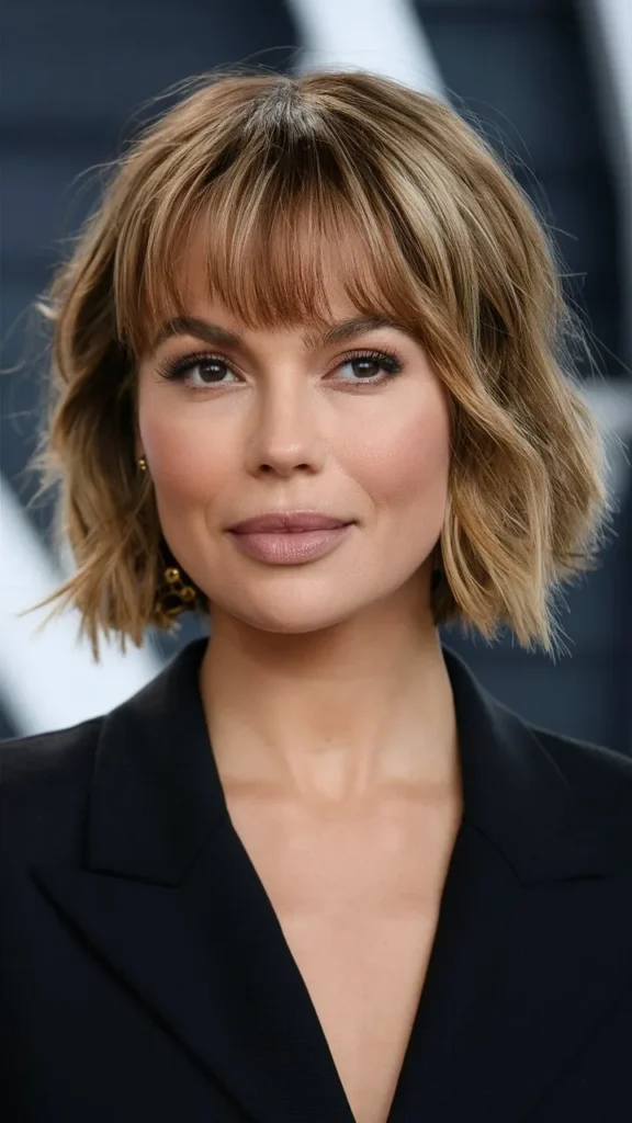 30+ Images of Low-Maintenance Short Haircuts for Women with Wavy Hair