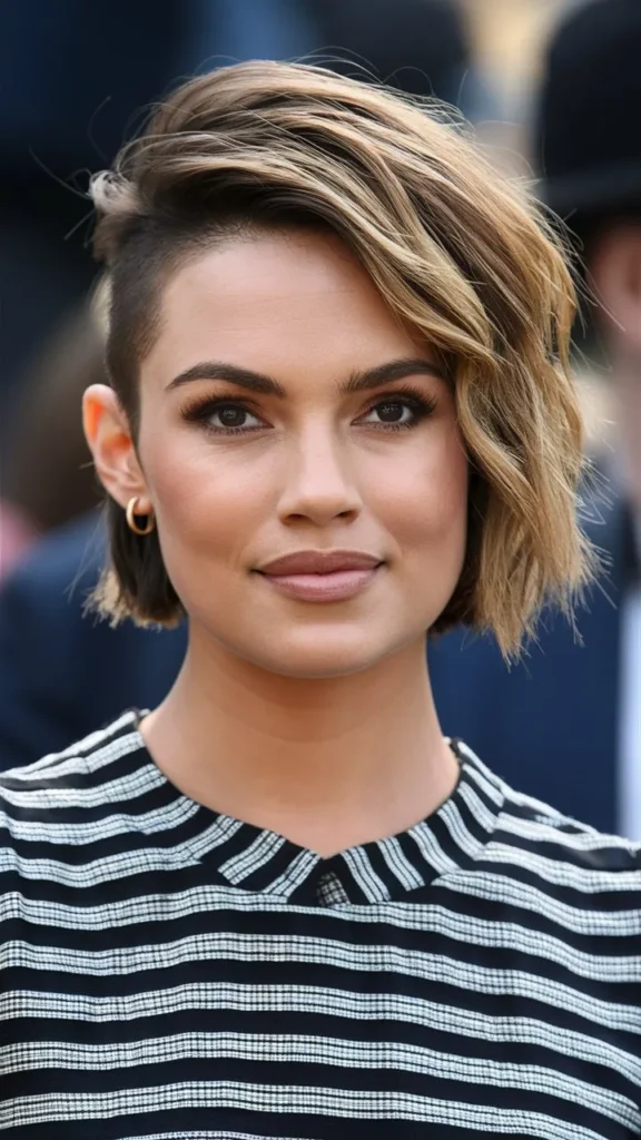 30+ Images of Low-Maintenance Short Haircuts for Women with Wavy Hair