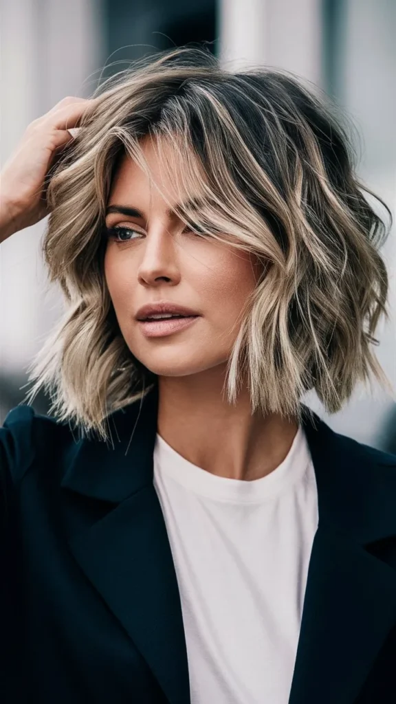 30+ Images of Low-Maintenance Short Haircuts for Women with Wavy Hair