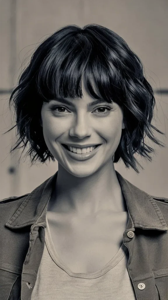 30+ Images of Low-Maintenance Short Haircuts for Women with Wavy Hair