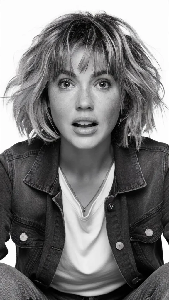 30+ Inspiring Images of Messy Wavy Short Hair for Women