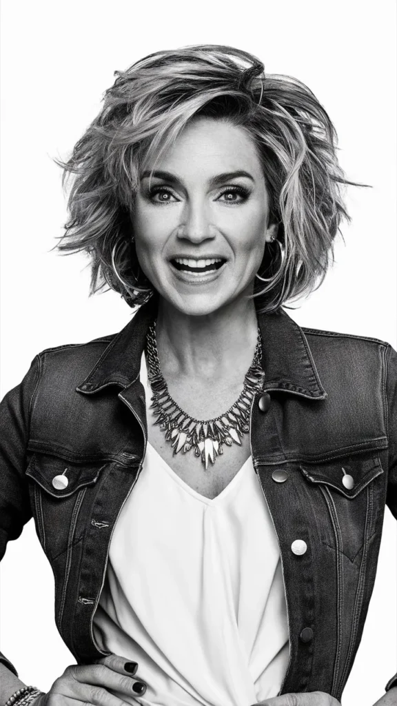 30+ Inspiring Images of Messy Wavy Short Hair for Women