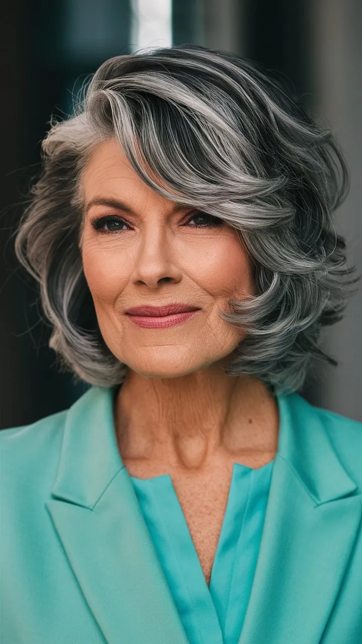 30+ Gorgeous Images of Short Permed Wavy Hairstyles for Older Women