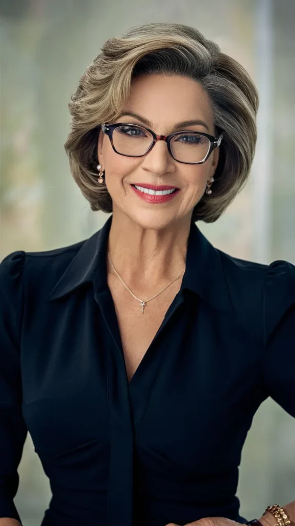 30+ Stunning Images of Short Wavy Hair for 60-Year-Old Women