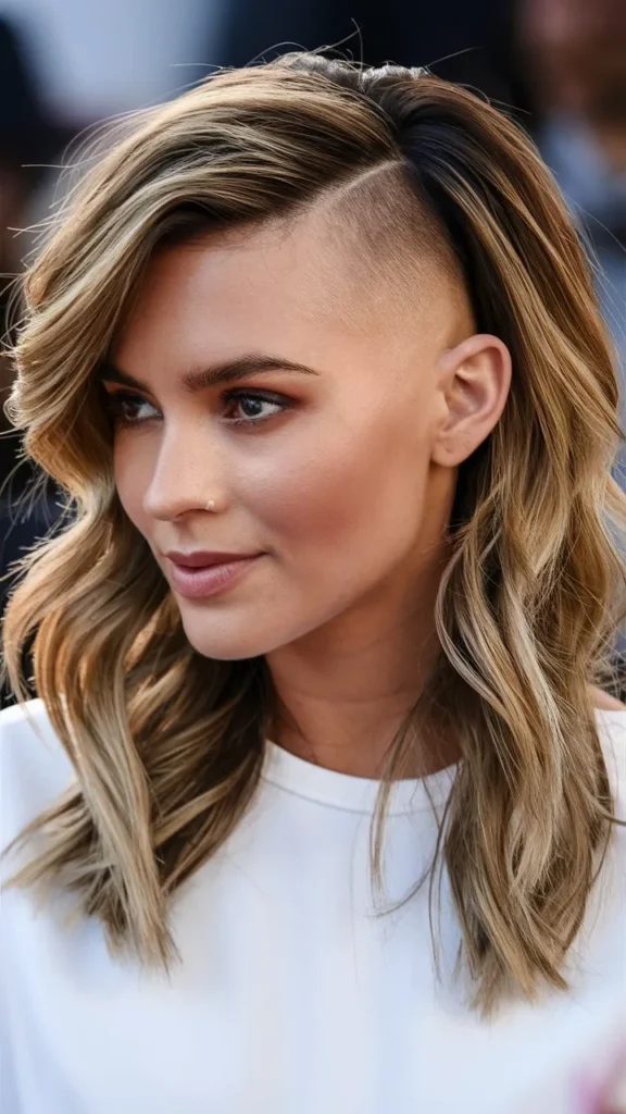 30+ Stunning Images of Undercut Wavy Medium Hair for Women