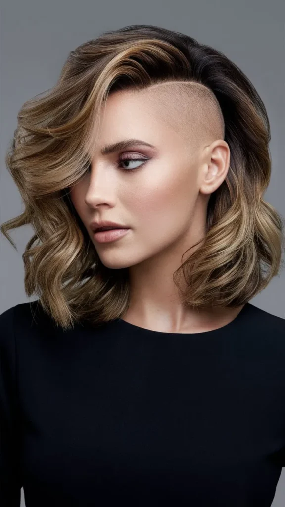 30+ Stunning Images of Undercut Wavy Medium Hair for Women