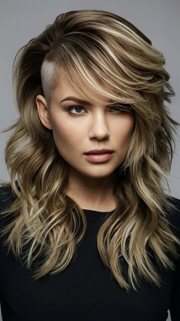 30+ Stunning Images of Undercut Wavy Medium Hair for Women