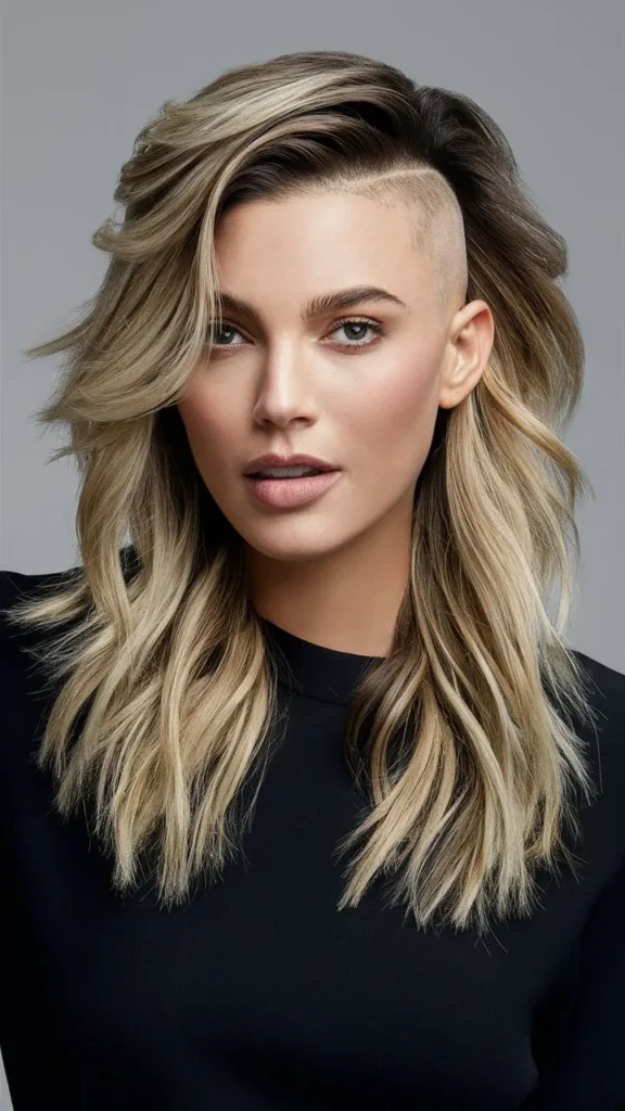 30+ Stunning Images of Undercut Wavy Medium Hair for Women