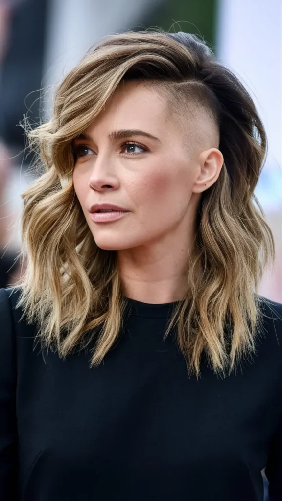 30+ Stunning Images of Undercut Wavy Medium Hair for Women