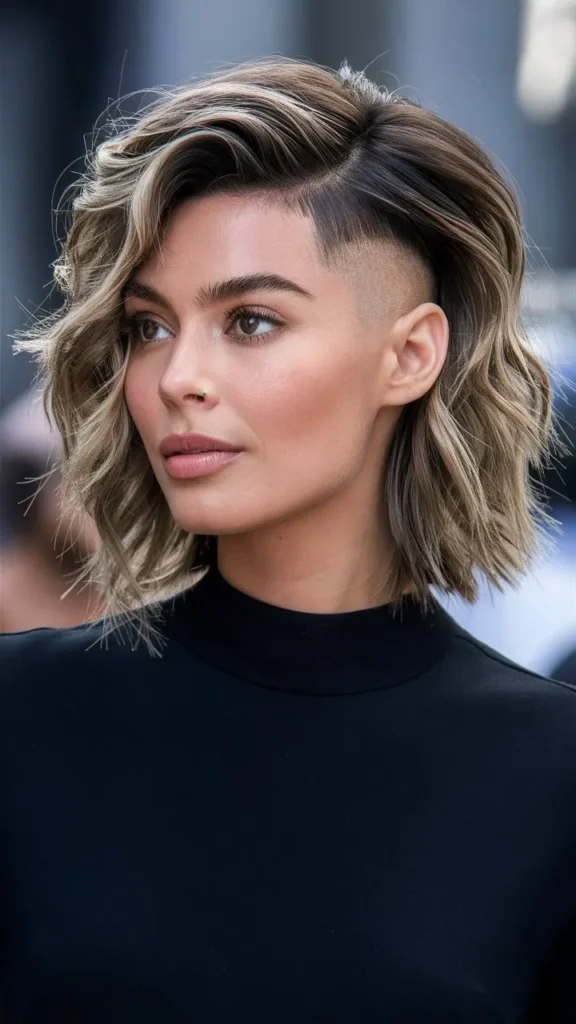 30+ Stunning Images of Undercut Wavy Medium Hair for Women