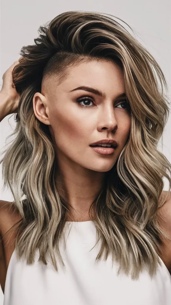 30+ Stunning Images of Undercut Wavy Medium Hair for Women