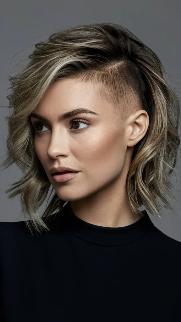 30+ Stunning Images of Undercut Wavy Medium Hair for Women