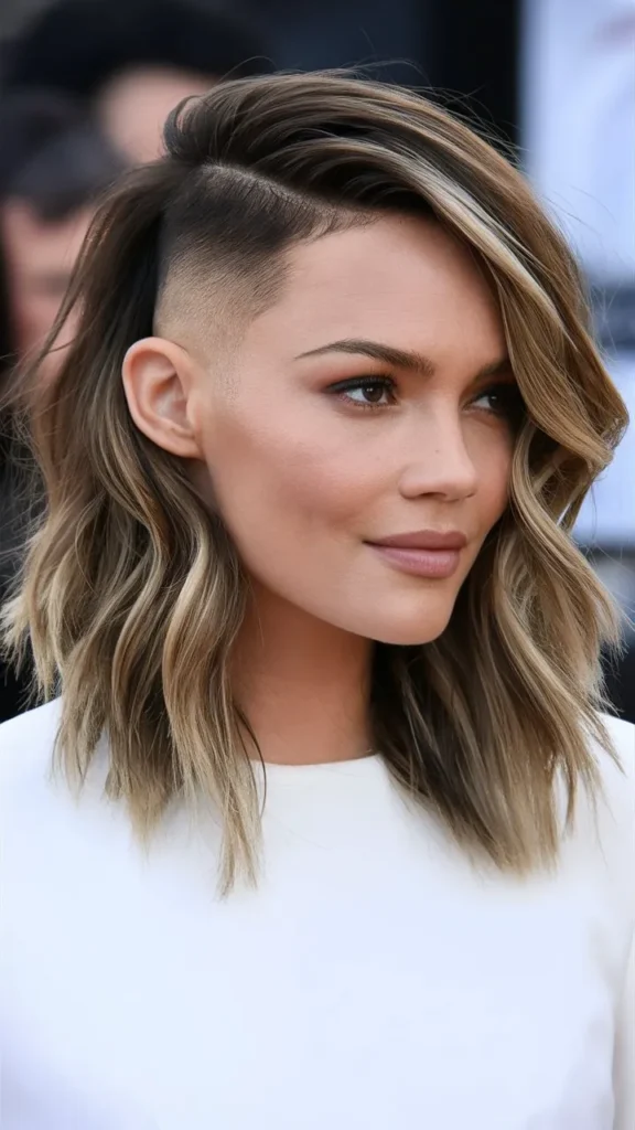 30+ Stunning Images of Undercut Wavy Medium Hair for Women