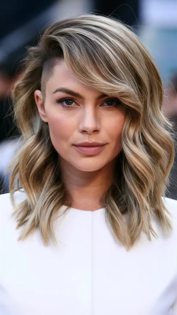 30+ Stunning Images of Undercut Wavy Medium Hair for Women