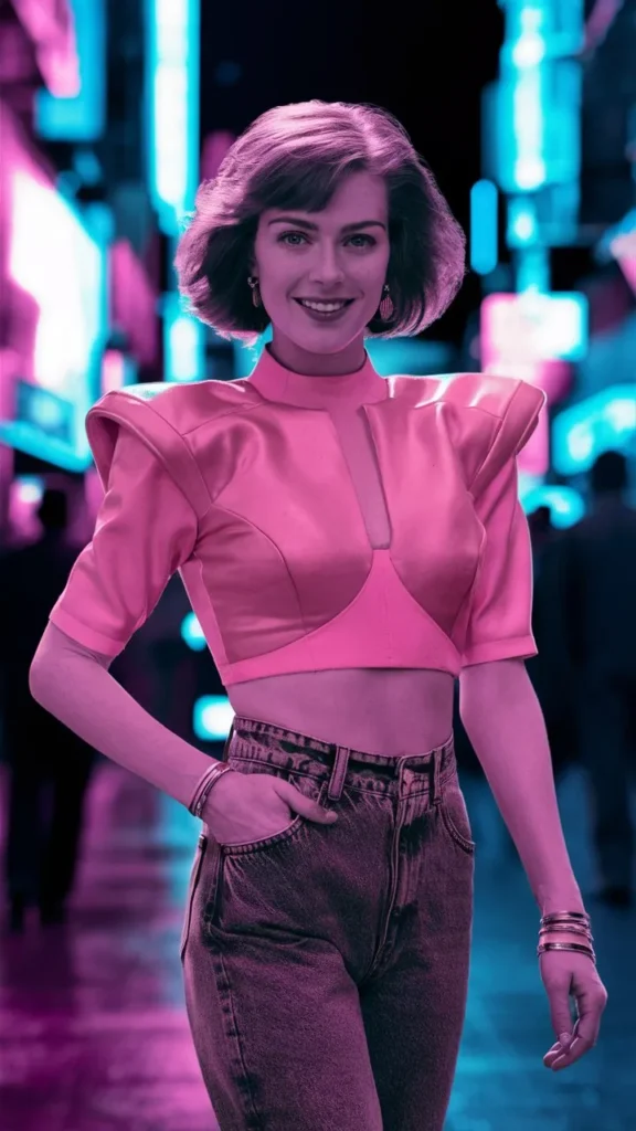 30+ Retro-Inspired Images of 80s Short Wavy Hair for Women