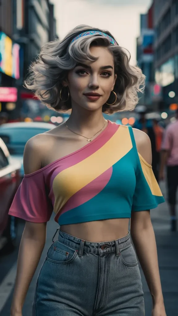 30+ Retro-Inspired Images of 80s Short Wavy Hair for Women