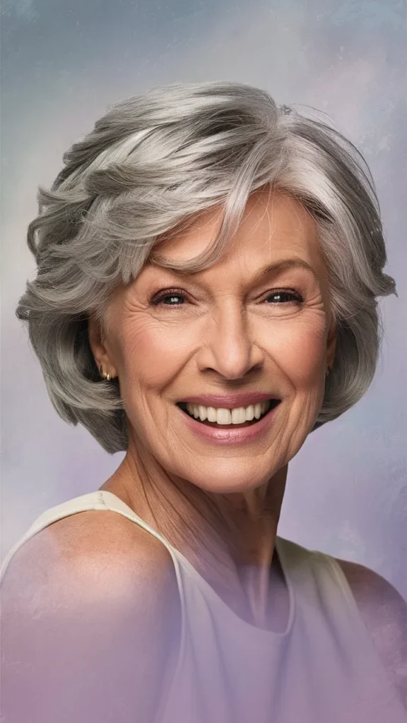 30+ Timeless Short Hairstyles for Women Over 70 with Wavy Hair