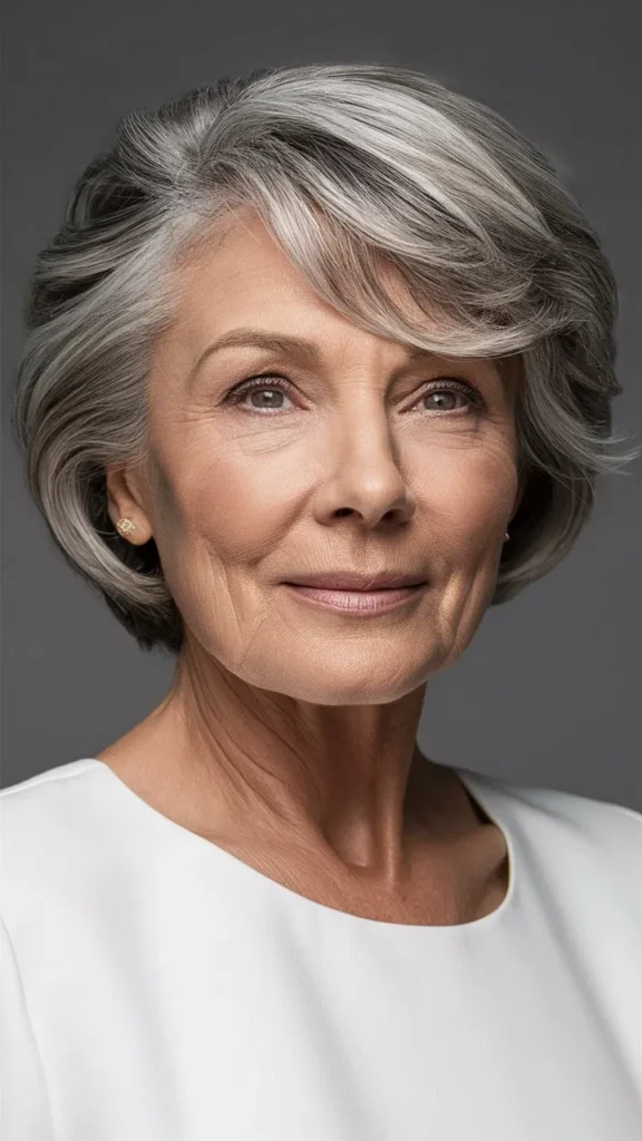 30+ Timeless Short Hairstyles for Women Over 70 with Wavy Hair